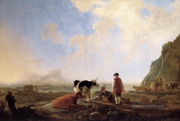  maler galerie - Herdsmen Mit Kühen Landschaftsmaler Aelbert Cuyp